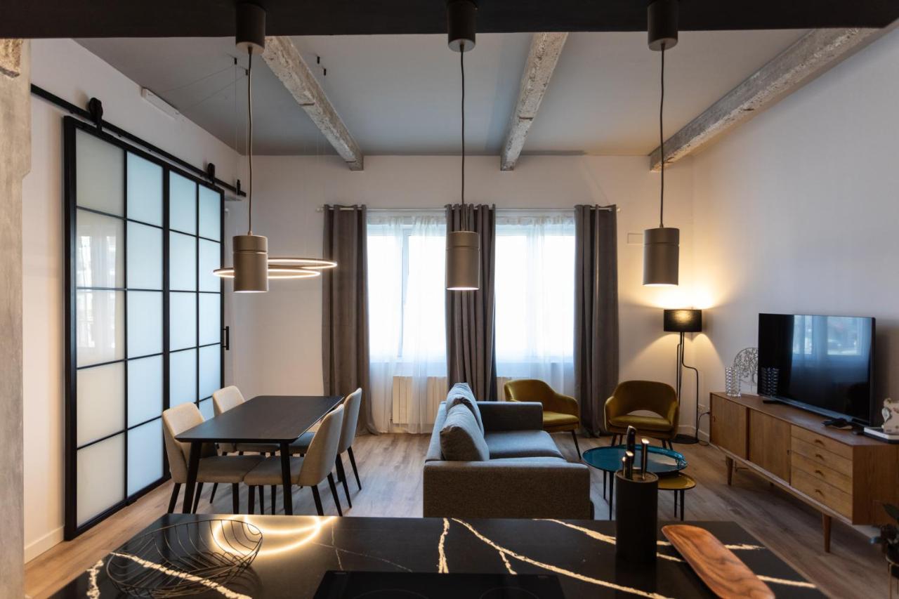 Apartament Piso De Diseno Con Vistas A La Ria. Bilbao Zewnętrze zdjęcie